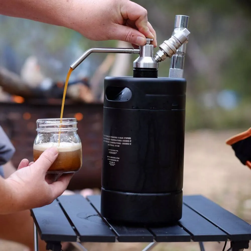 Cold Brew Coffee Maker & Nitro Coffee Keg Package