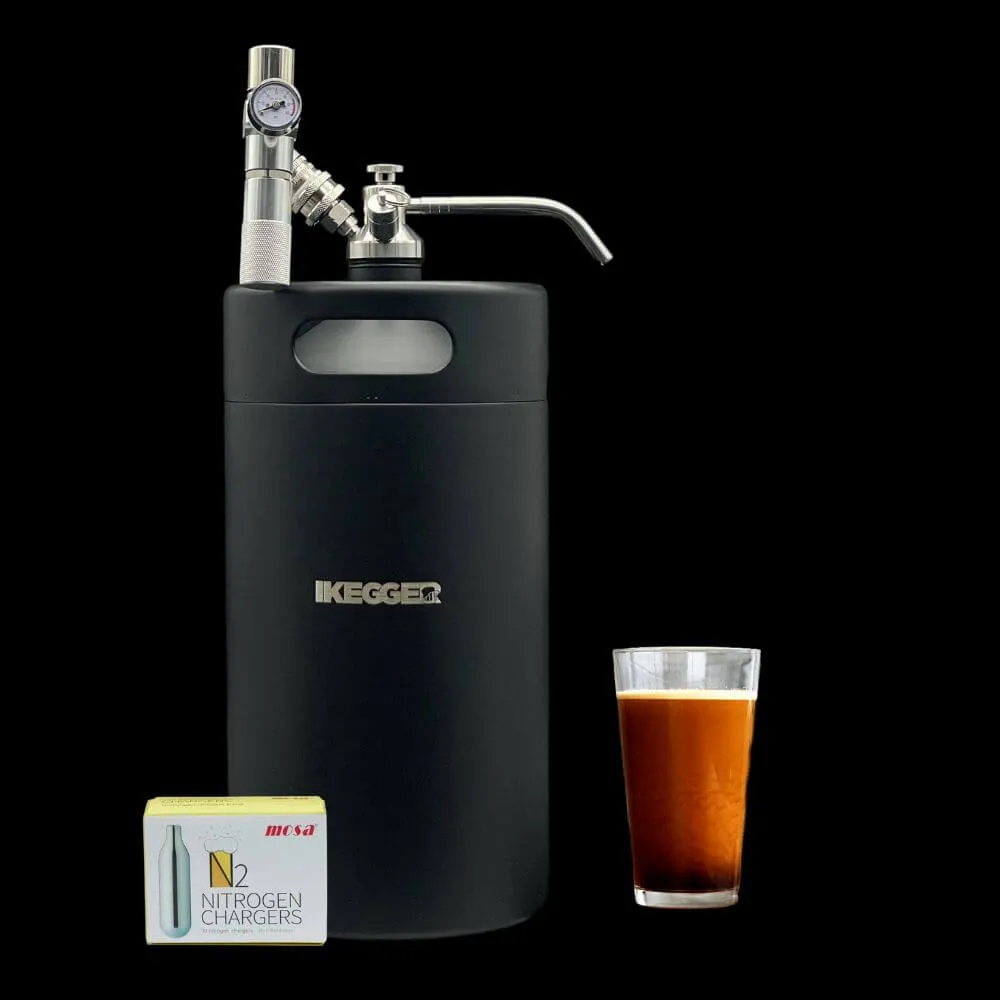 Cold Brew Coffee Maker & Nitro Coffee Keg Package