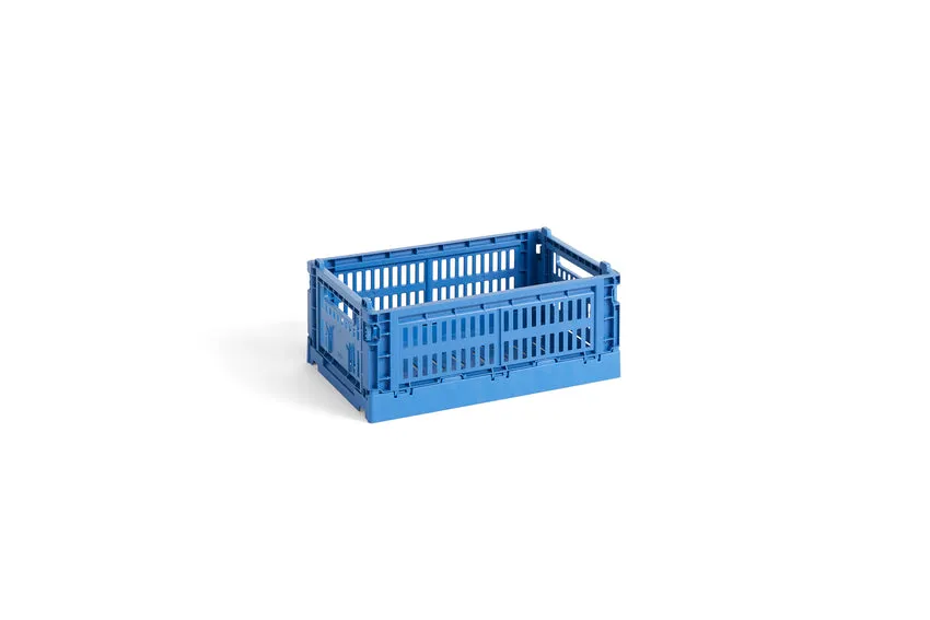 Colour Crate - Collapsible | Small | Various Colours | 100% Recycled Plastic | by HAY