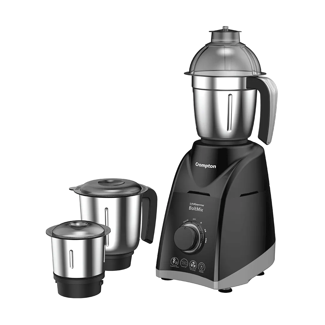 Crompton Boltmix 750W,  Mixer Grinder, 3 Jars