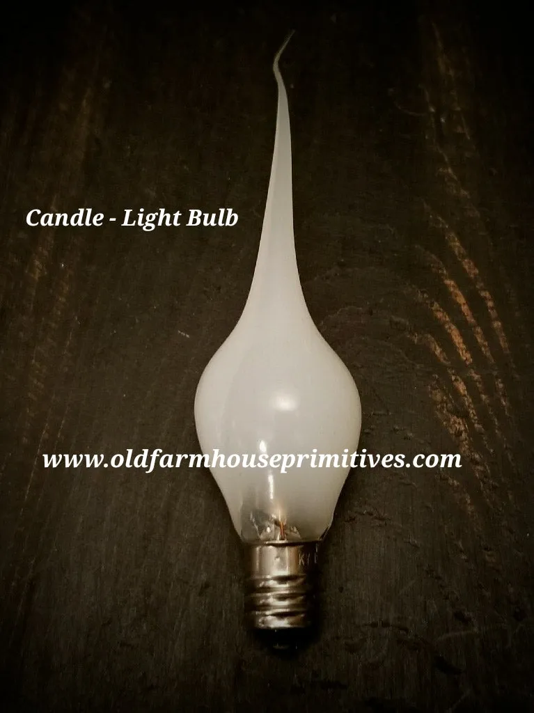 #CTW1 Candle Light Bulb