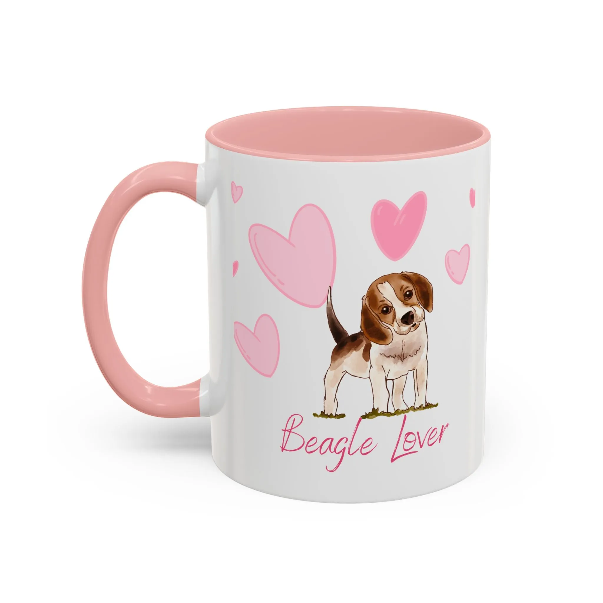 Custom Beagle Mug 11oz Ceramic – Multi-Color Coffee Mug for Dog Lover Gifts, Special Holiday Dog Gifts