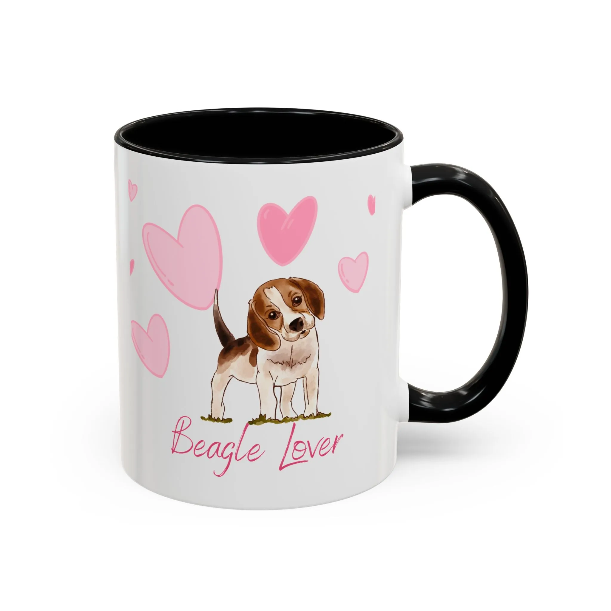 Custom Beagle Mug 11oz Ceramic – Multi-Color Coffee Mug for Dog Lover Gifts, Special Holiday Dog Gifts