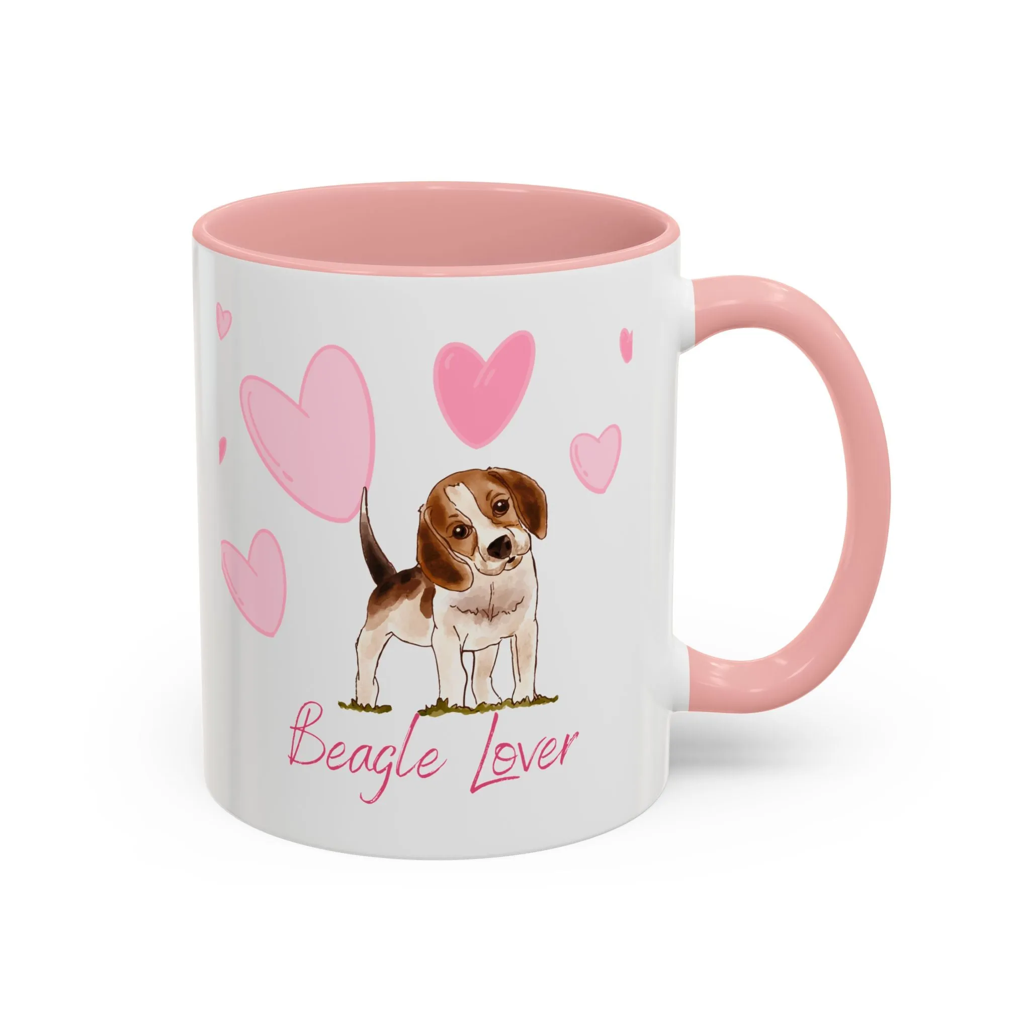 Custom Beagle Mug 11oz Ceramic – Multi-Color Coffee Mug for Dog Lover Gifts, Special Holiday Dog Gifts