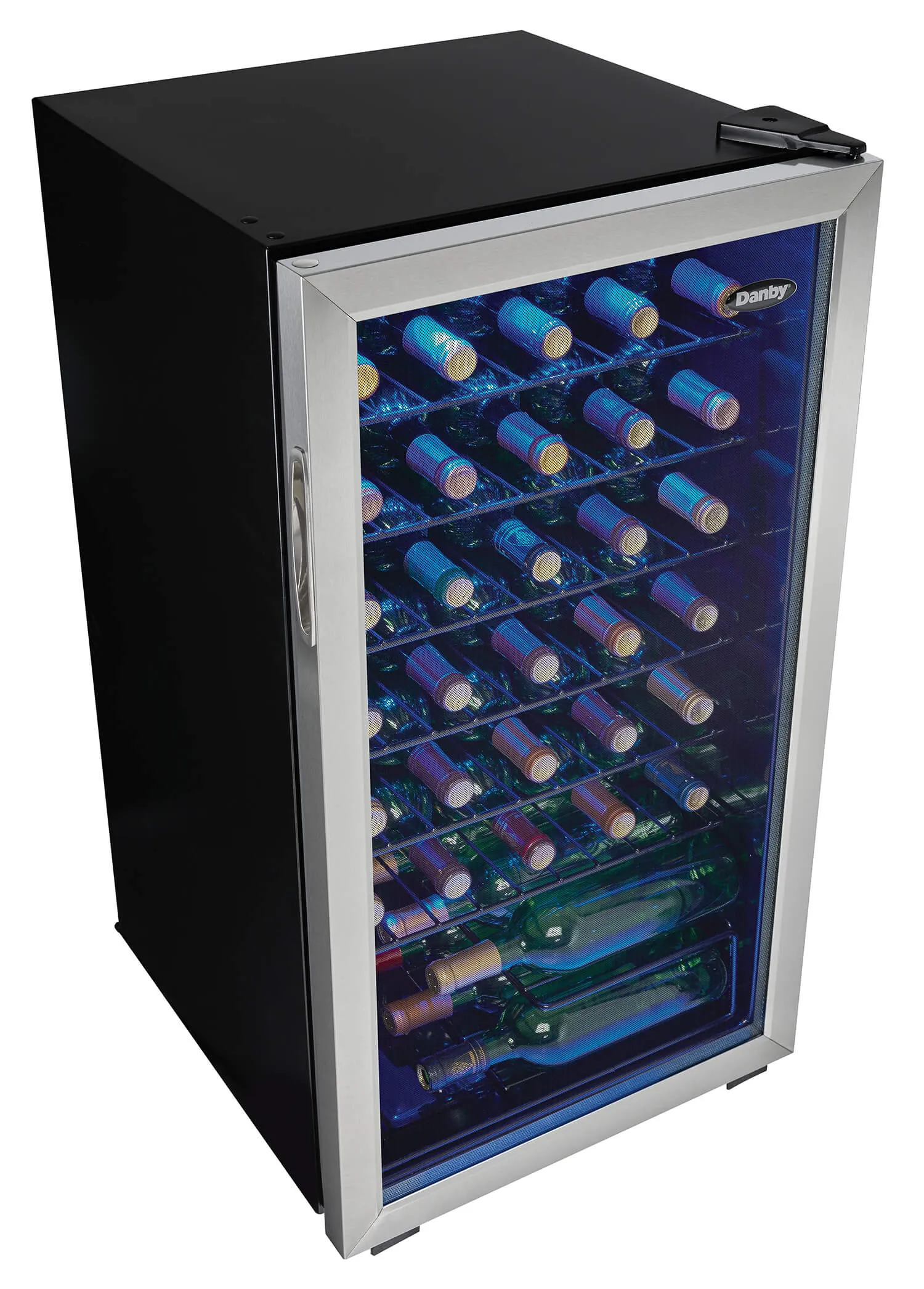 Danby - 17.5 Inch 36 Bottles cu. ft Wine Fridge Refrigerator in Stainless - DWC036A1BSSDB-6