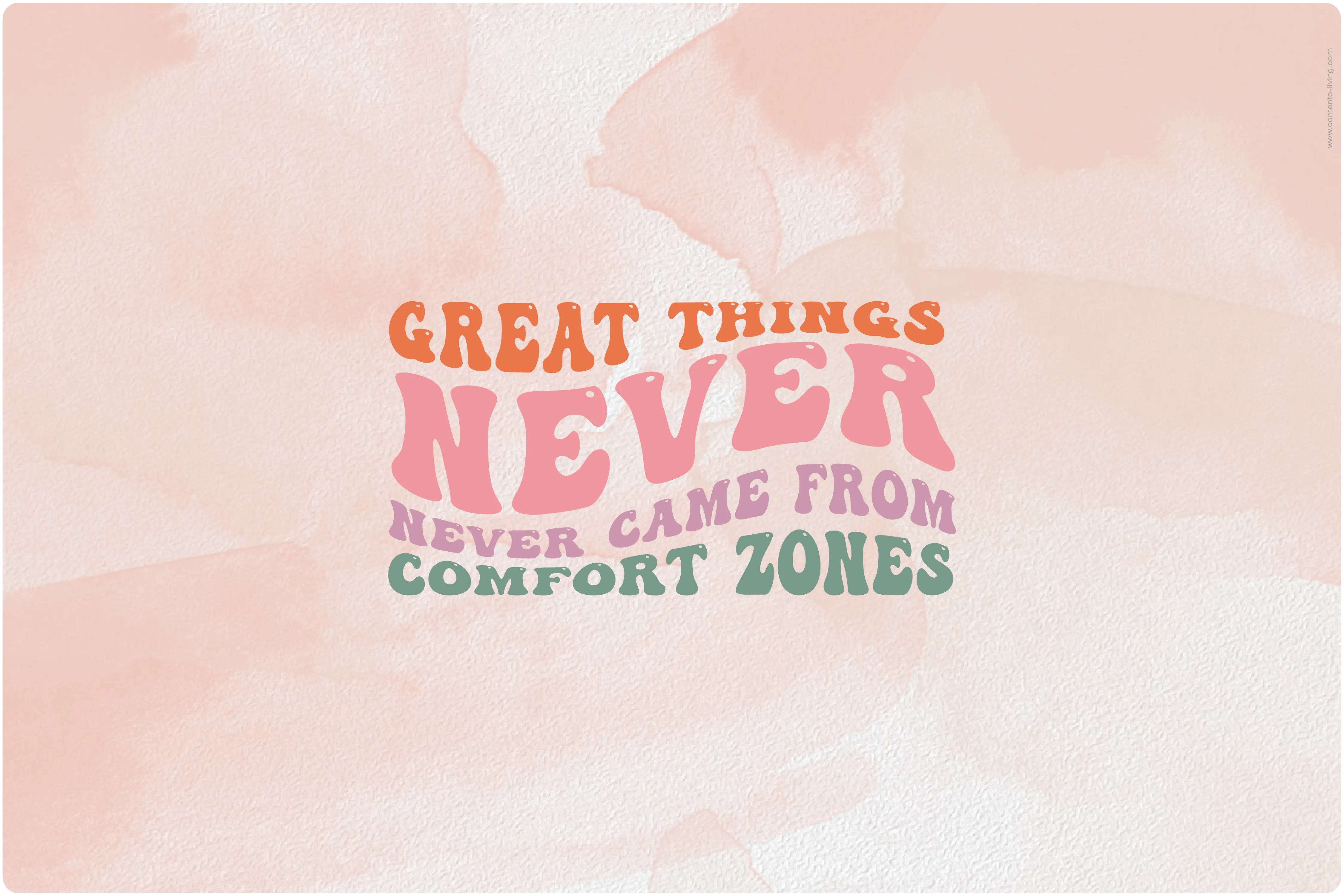 Desk Mat 60cm x 40cm - Great Things