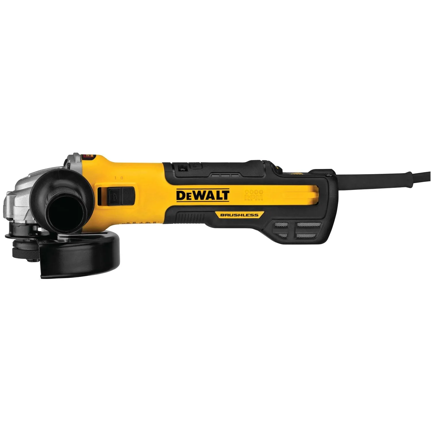 DEWALT DWE43240VS - 5 in. / 6 in. Brushless Small Angle Grinder with Variable Speed Slide Switch and Kickback Brake