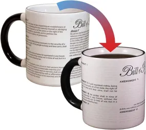 Disappearing Civil Liberties Coffee Mug - Add Hot Water and Watch Your Civil Liberties Disappear