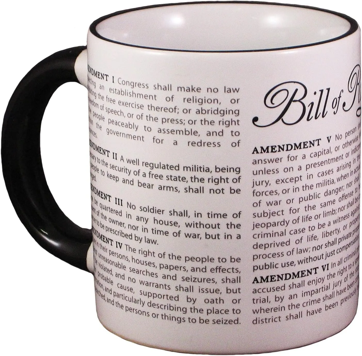 Disappearing Civil Liberties Coffee Mug - Add Hot Water and Watch Your Civil Liberties Disappear