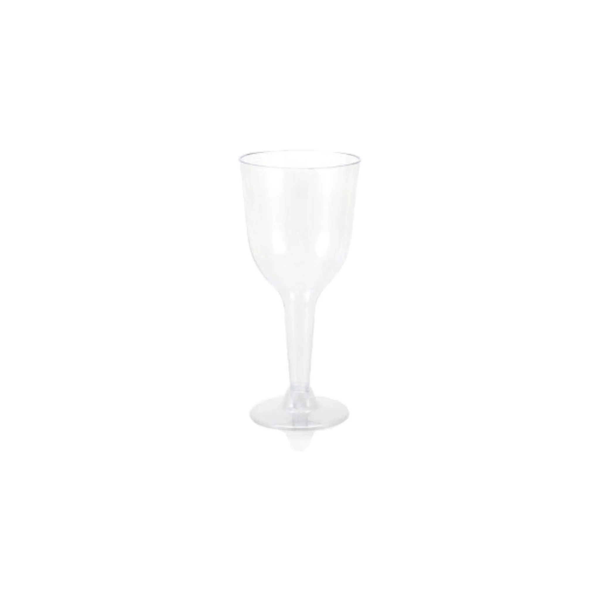 Disposable Stemmed Party Cup 300ml Clear with Detachable Base 10pack