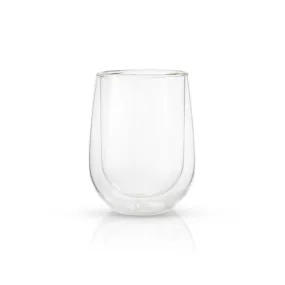 Double Walled Glass Cup For Tea - 180ml - set of 2