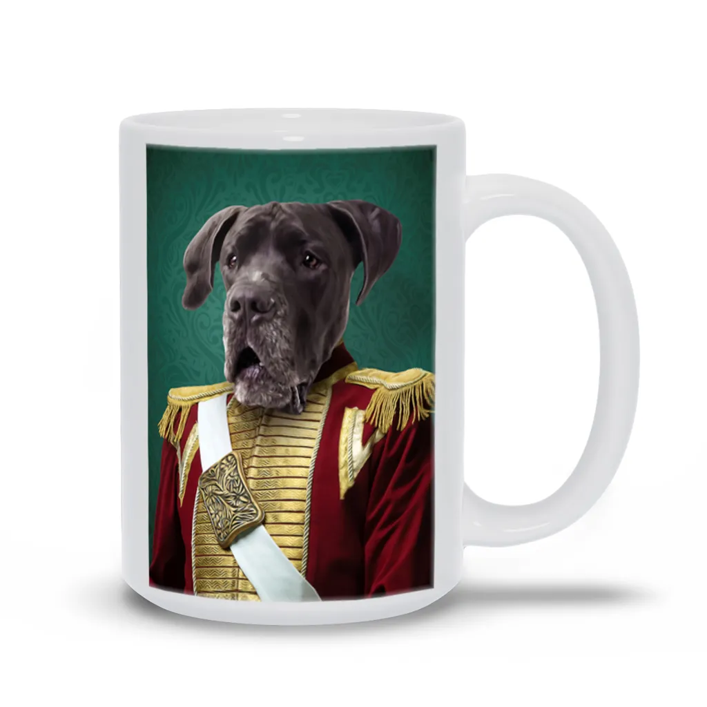 DUKE OF PORK CUSTOM PET PORTRAIT MUG