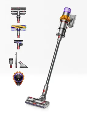 Dyson V15 Detect Absolute Kit Cordless Vacuum Cleaner with Floordok 60 Minute Run Time Yellow