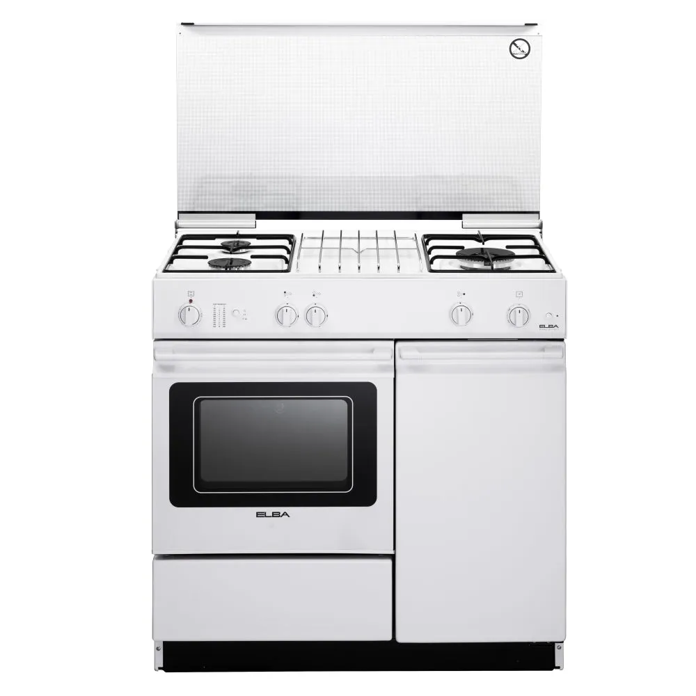 EEC866WH 3-BURNER FREESTANDING COOKER / 37L ELECTRIC OVEN