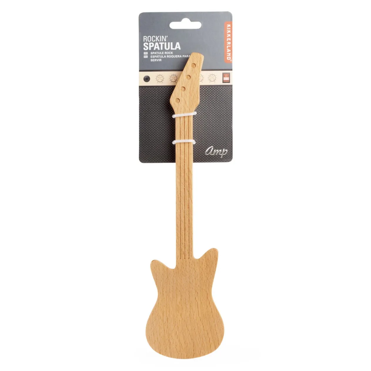 Electric Guitar Spatula, Wood