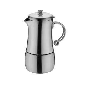 Elements 10 Cup Espresso Maker, Satin Finish