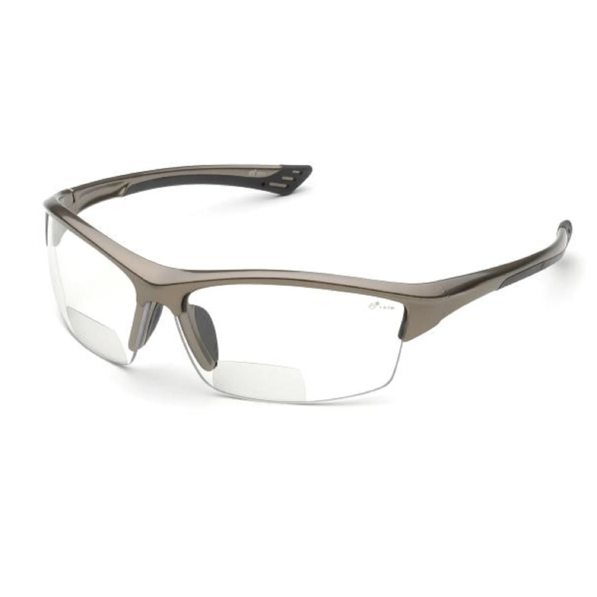 Elvex RX-350C Safety Glasses, Clear Anti-Fog Lens with RX Bifocal, 1 Pair