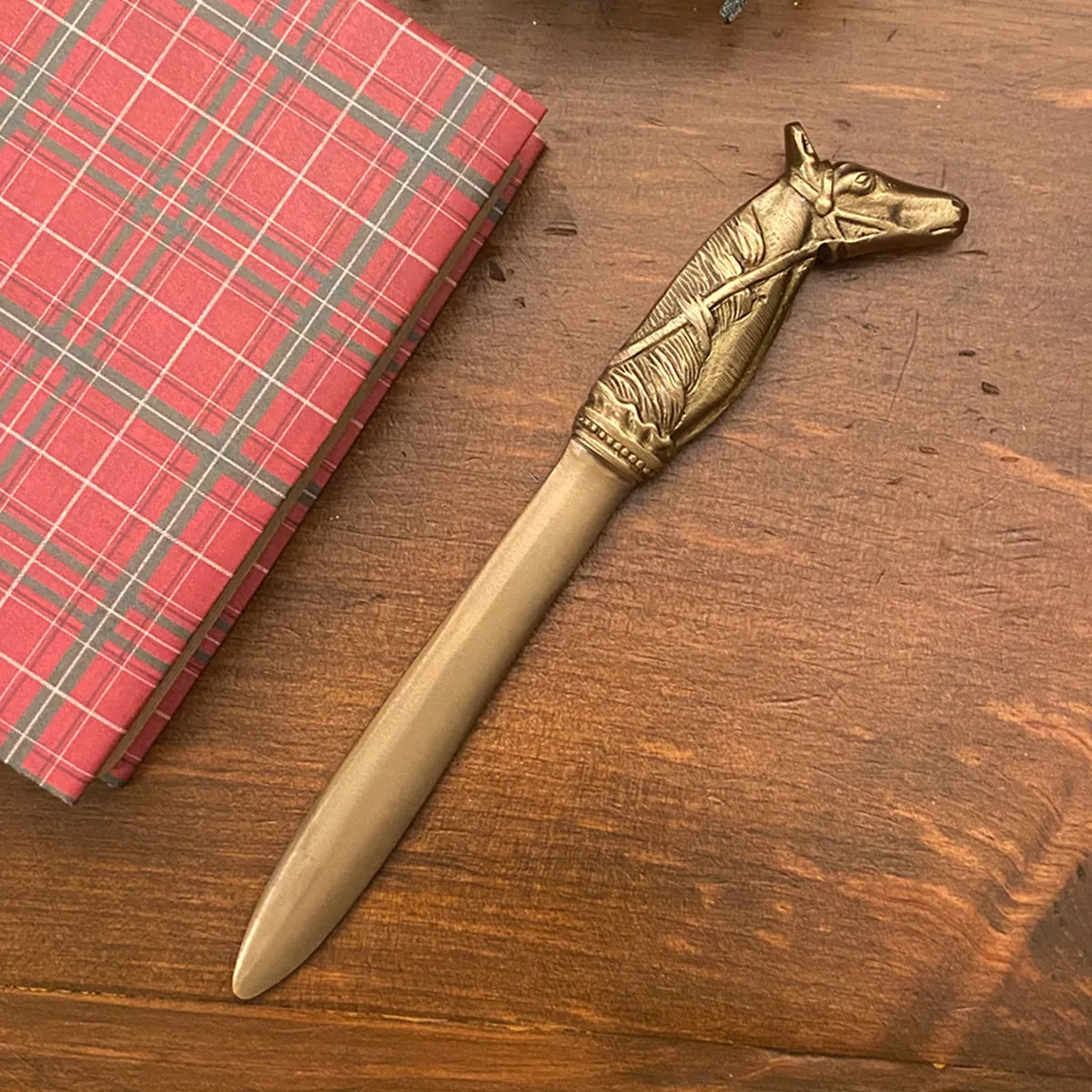 Equestrian Horse Brass Letter Opener