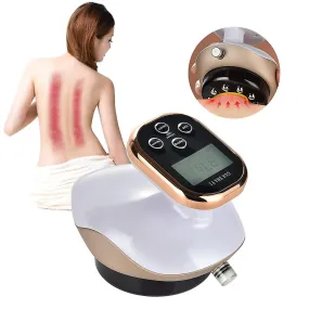 EU Plug Rechargeable Electric Cupping Machine Negative Pressur Infrared Heating Therapy Gua Sha Vacuum Cupping Massage Fa1190