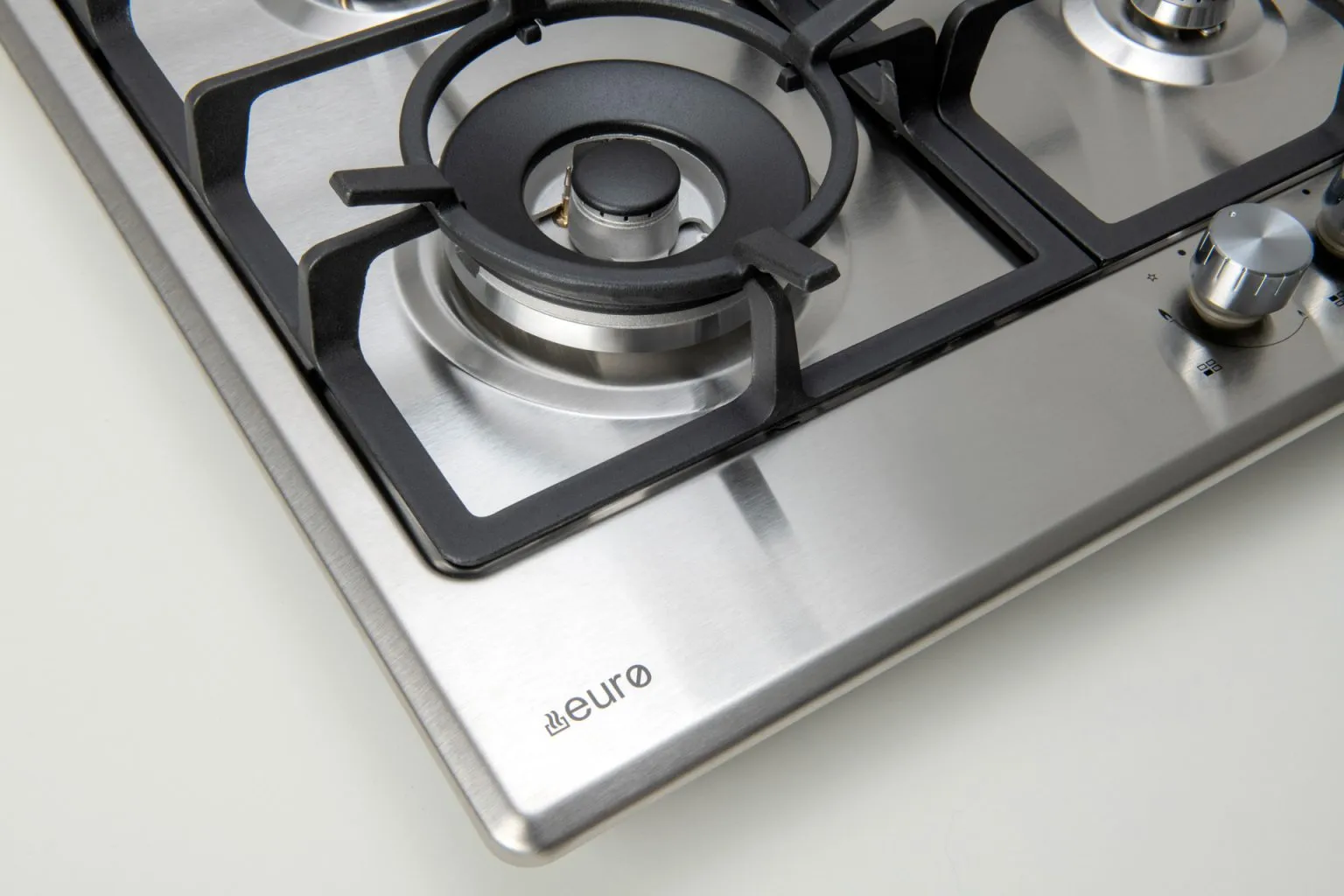 Euro Appliances ECT60G4X 60cm Stainless Steel Gas Cooktop