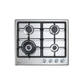 Euro Appliances ECT60G4X 60cm Stainless Steel Gas Cooktop