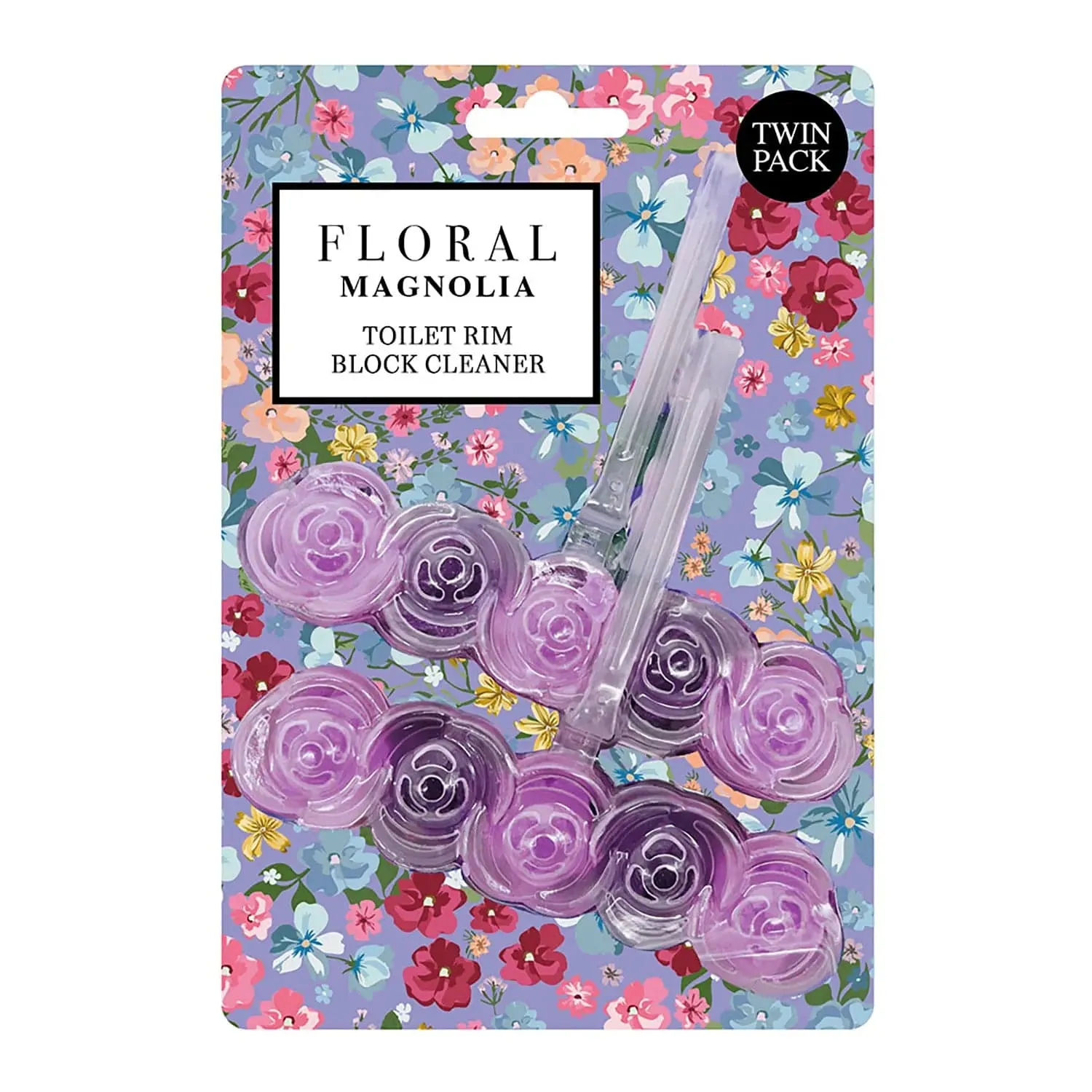 Floral Toilet Rim Block Cleaner - 2 pack