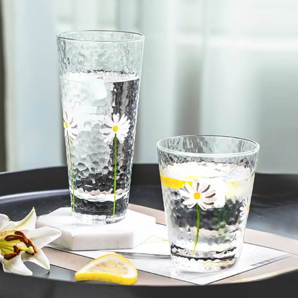 Flower Glass Cups