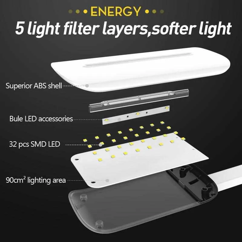 Foldable LED Table Lamp