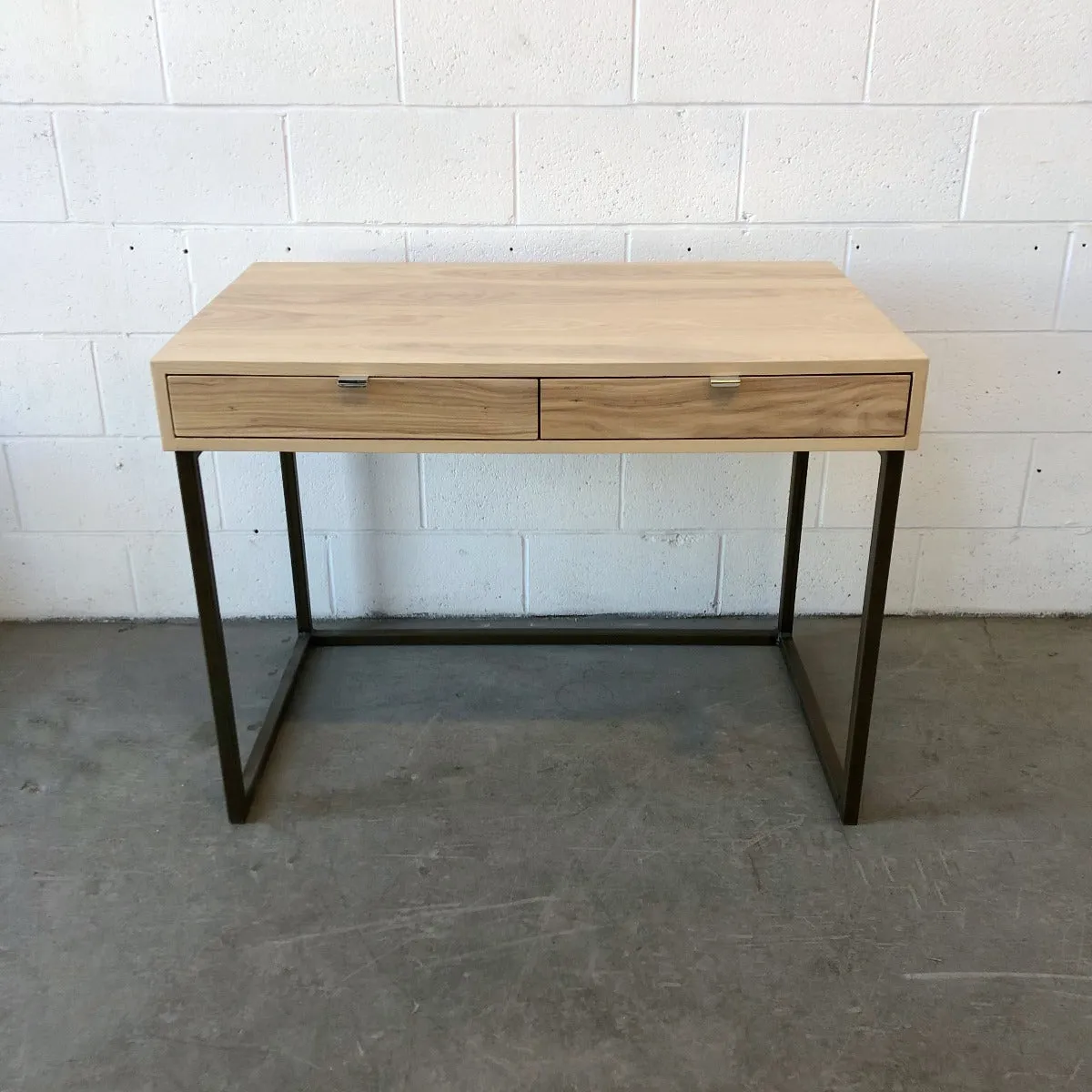 Frasier Garrison Ash Desk With Drawers