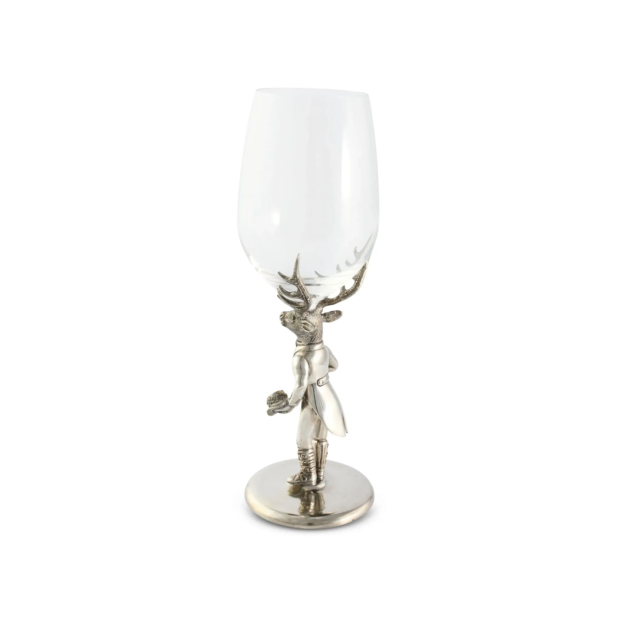 Gentleman Elk Wine Glass