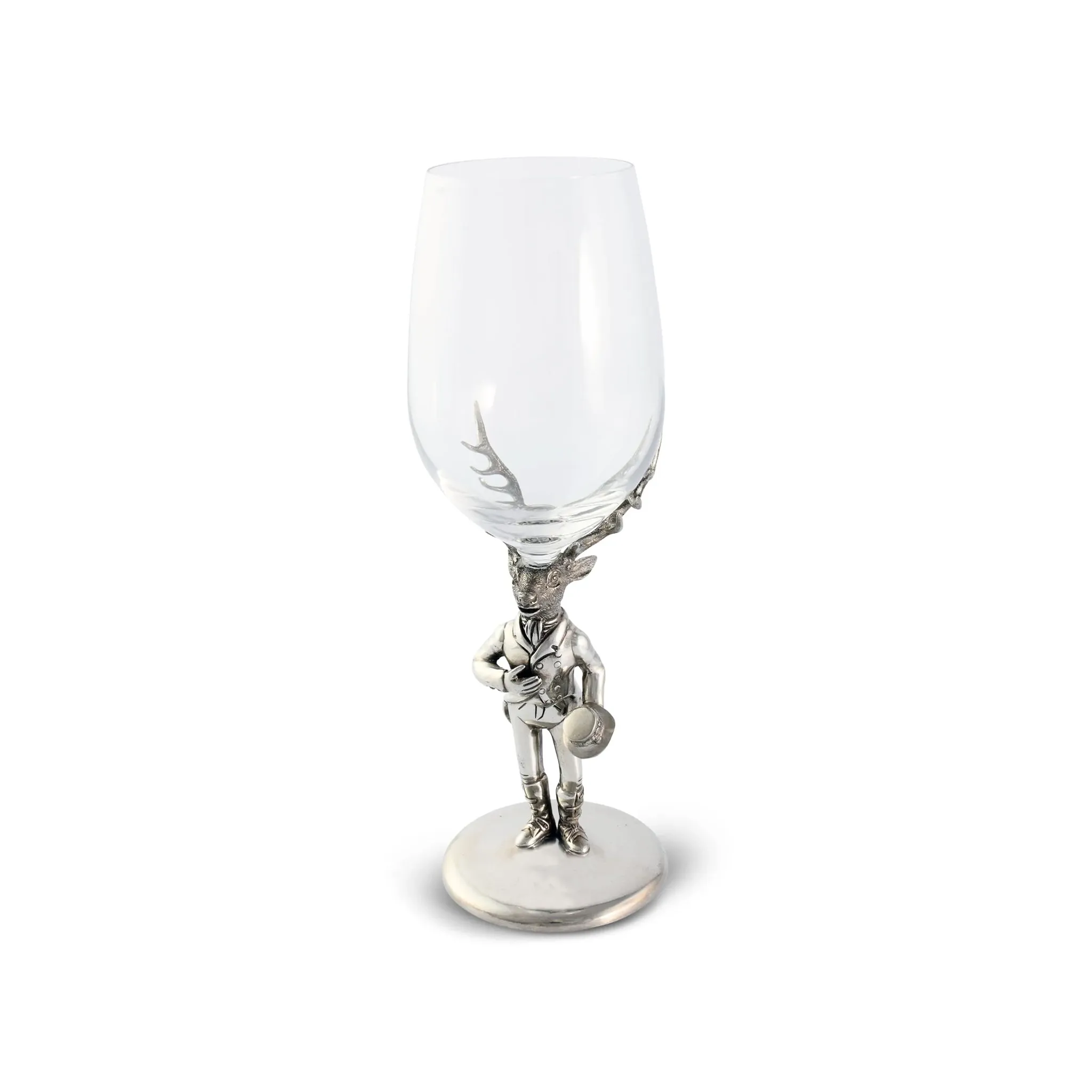 Gentleman Elk Wine Glass