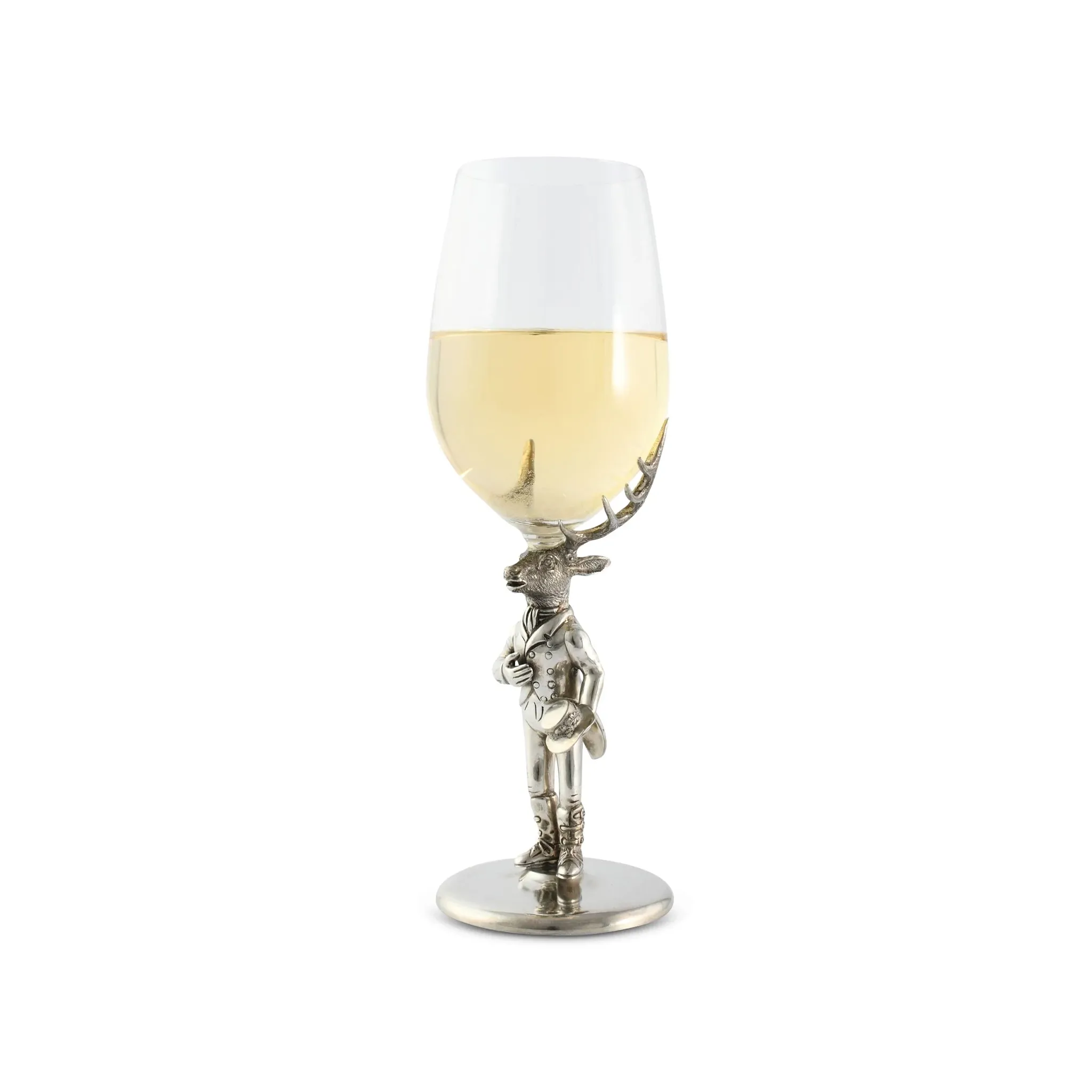 Gentleman Elk Wine Glass