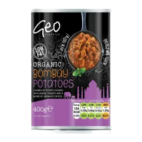 GEO ORGANICS Organic Bombay Potatoes 400g