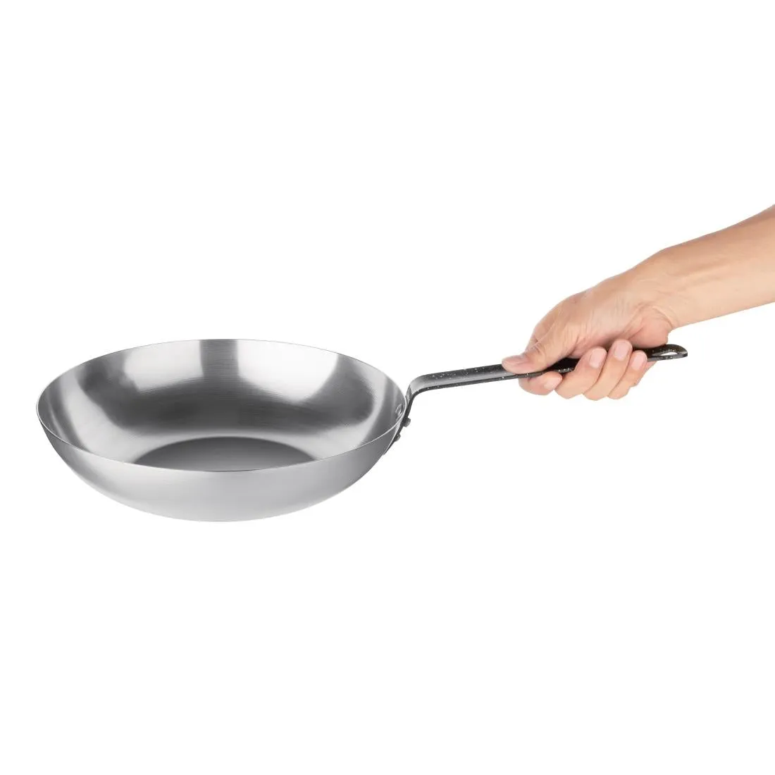 GG722 Vogue Carbon Steel Wok 280mm