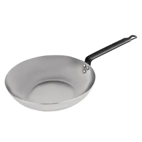 GG722 Vogue Carbon Steel Wok 280mm