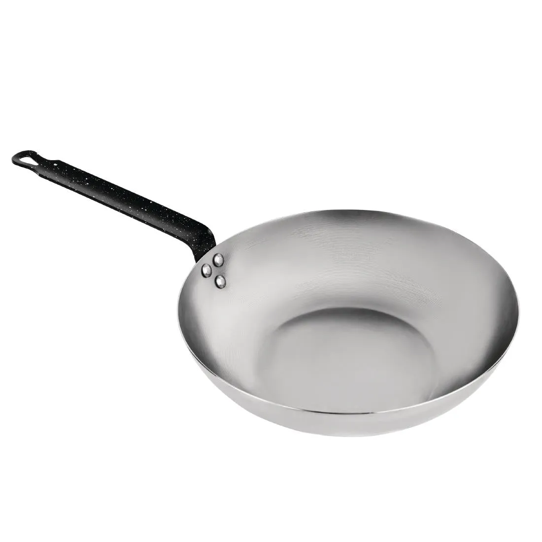 GG722 Vogue Carbon Steel Wok 280mm