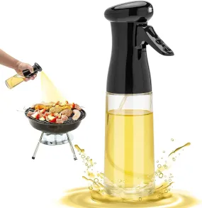 Glass Oil Dispenser Bottle Spray Mister (200 ML)