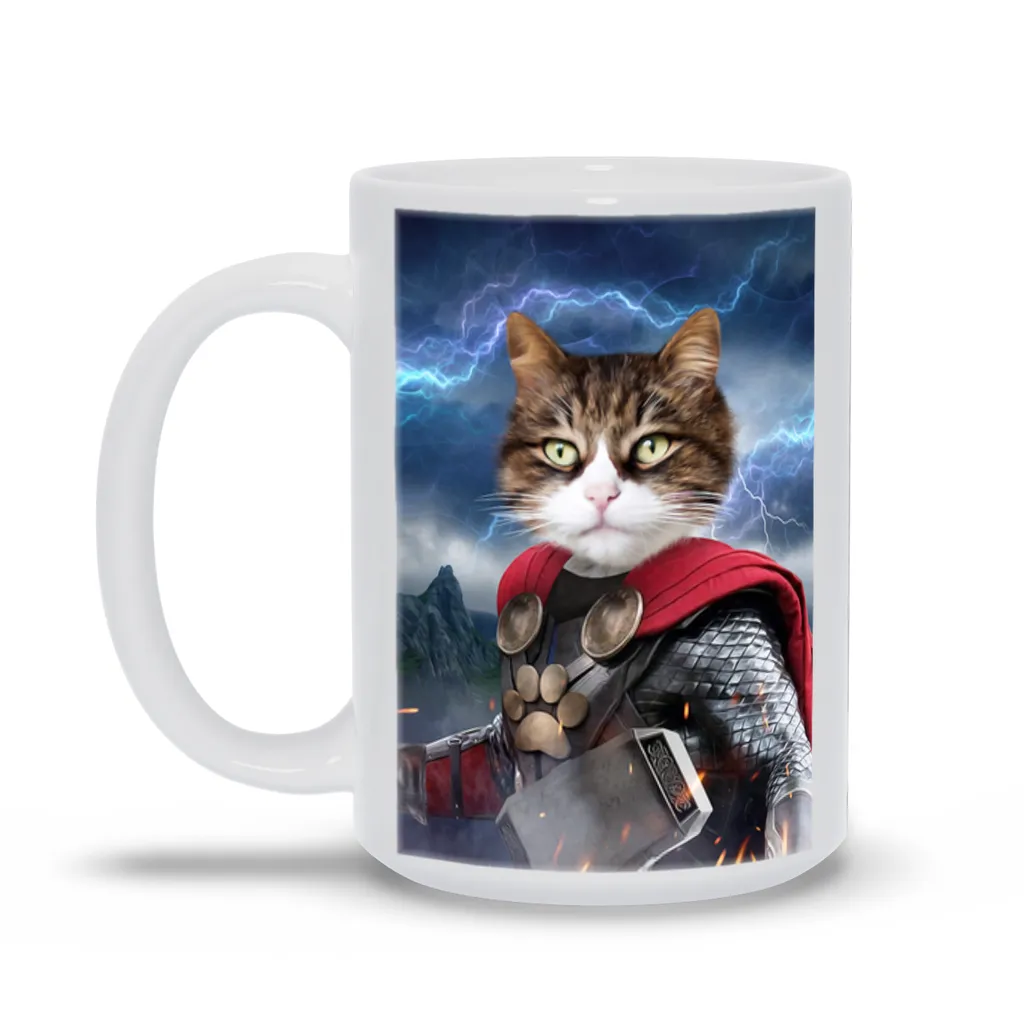 GOD OF BLUNDER CUSTOM PET PORTRAIT MUG