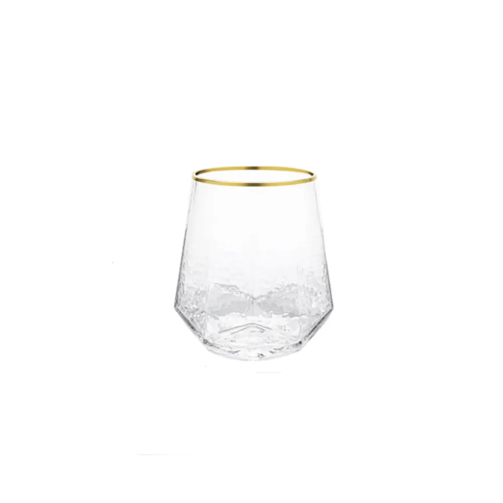 Gold Rim Wine Glasses