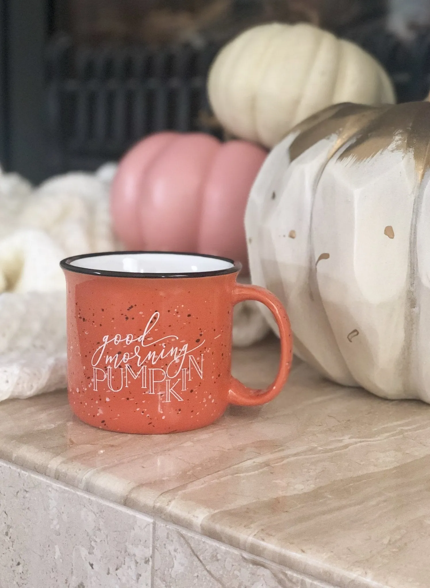 Good Morning Pumpkin Campfire Mug