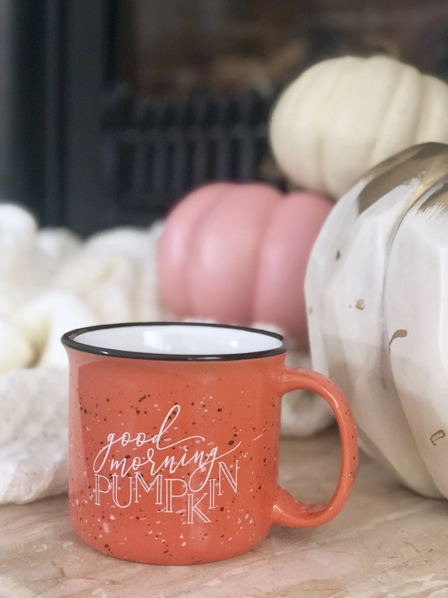 Good Morning Pumpkin Campfire Mug