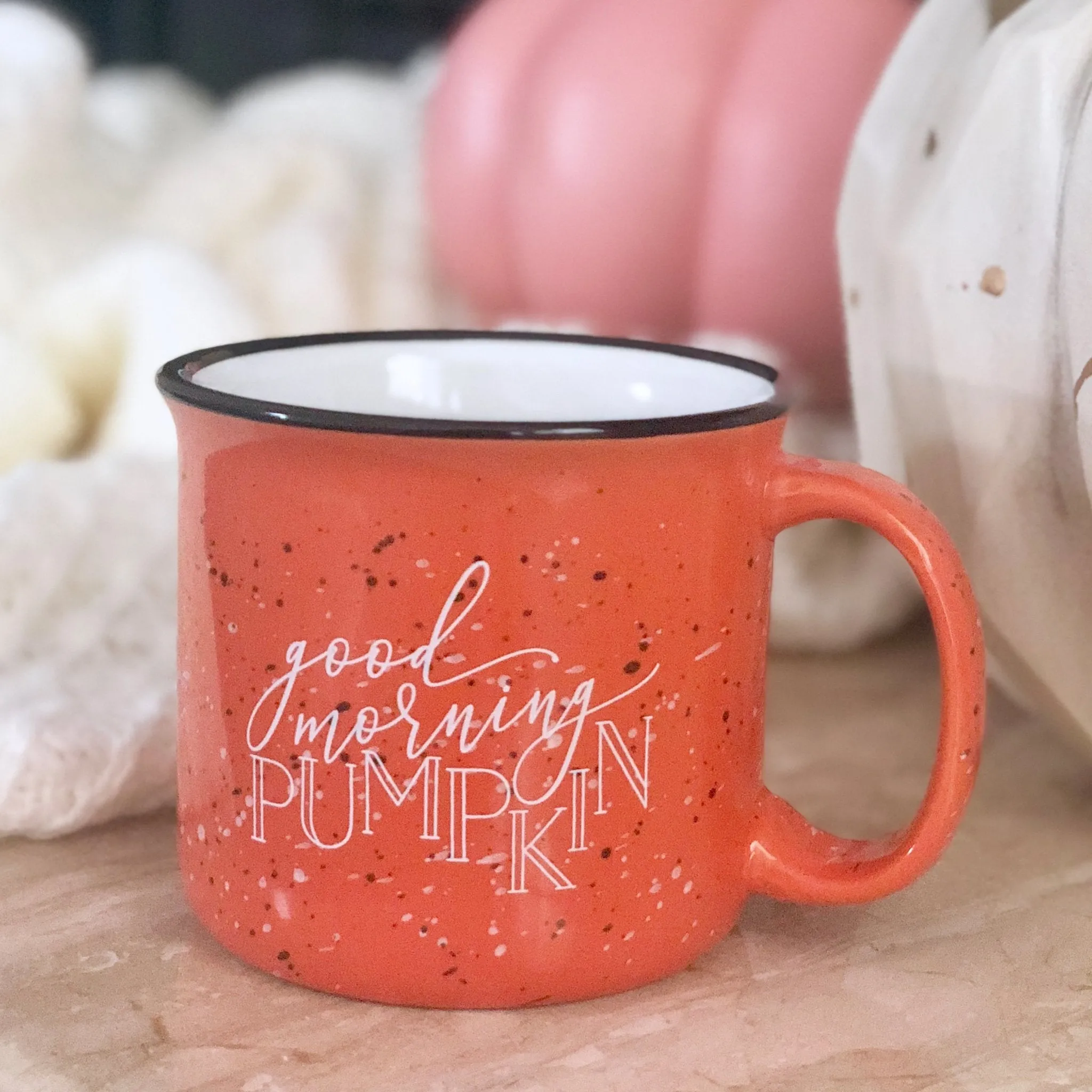 Good Morning Pumpkin Campfire Mug