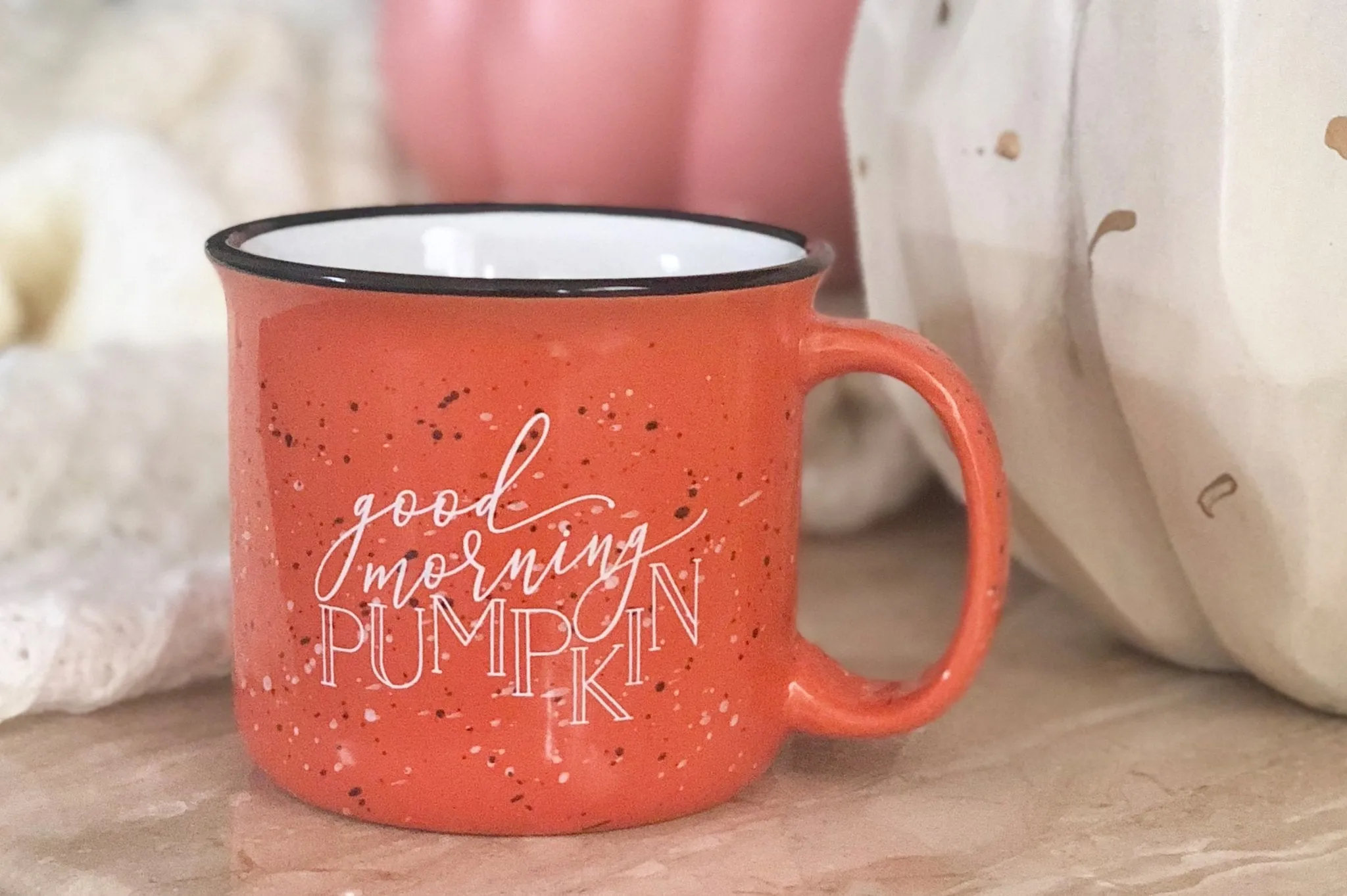 Good Morning Pumpkin Campfire Mug