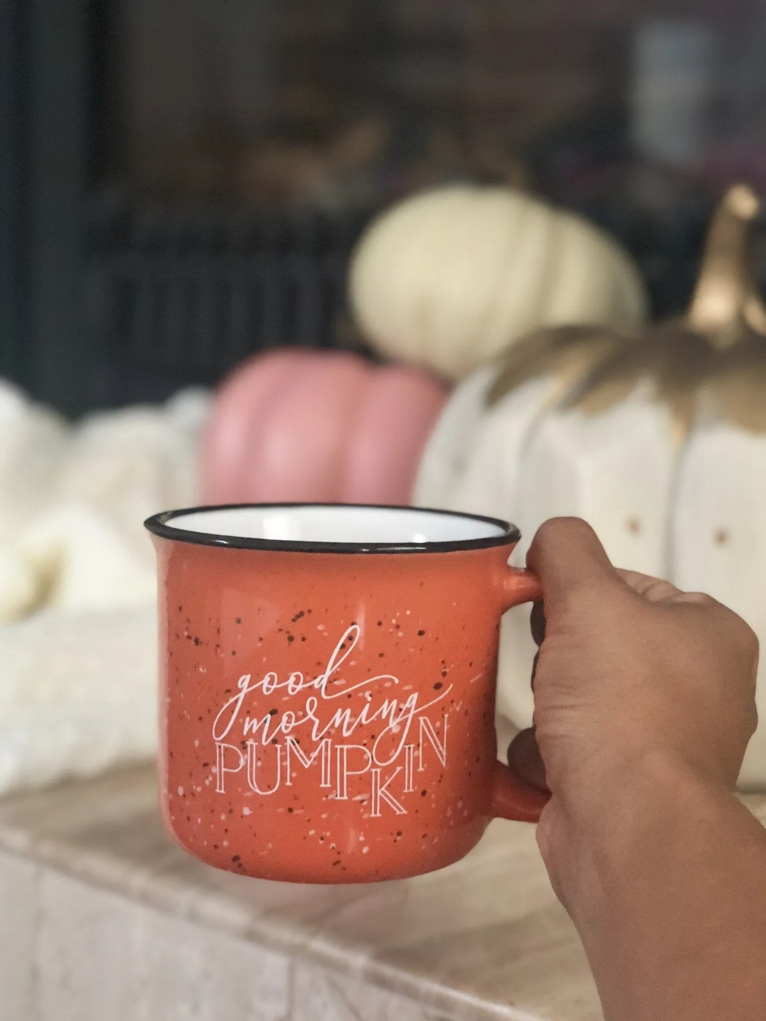 Good Morning Pumpkin Campfire Mug