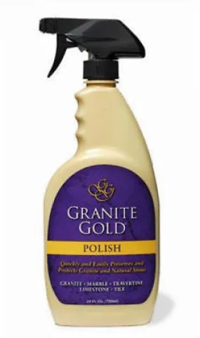 Granite Gold # GG0033 24 oz Granite & Natural Stone Polish - Quantity of 6