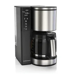 Hamilton Beach 46220 Easy Measure Black and Stainless Steel 14-Cup Coffee Maker