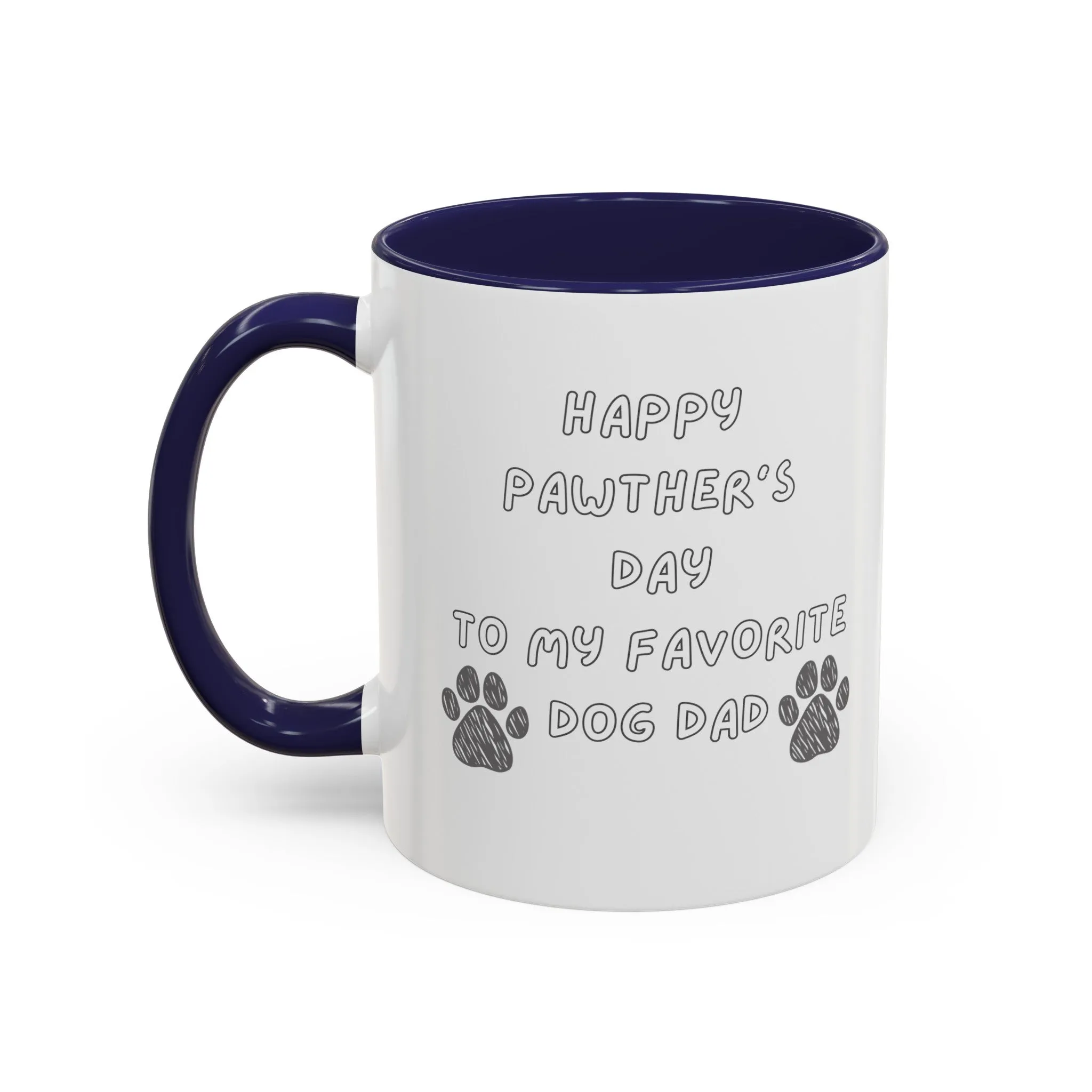 Happy Pathers Day Coffee Mug, Gift for Him, Dog Dad Gift, Gift for Dad, Fathers Day Gift, Dog Lover Gift