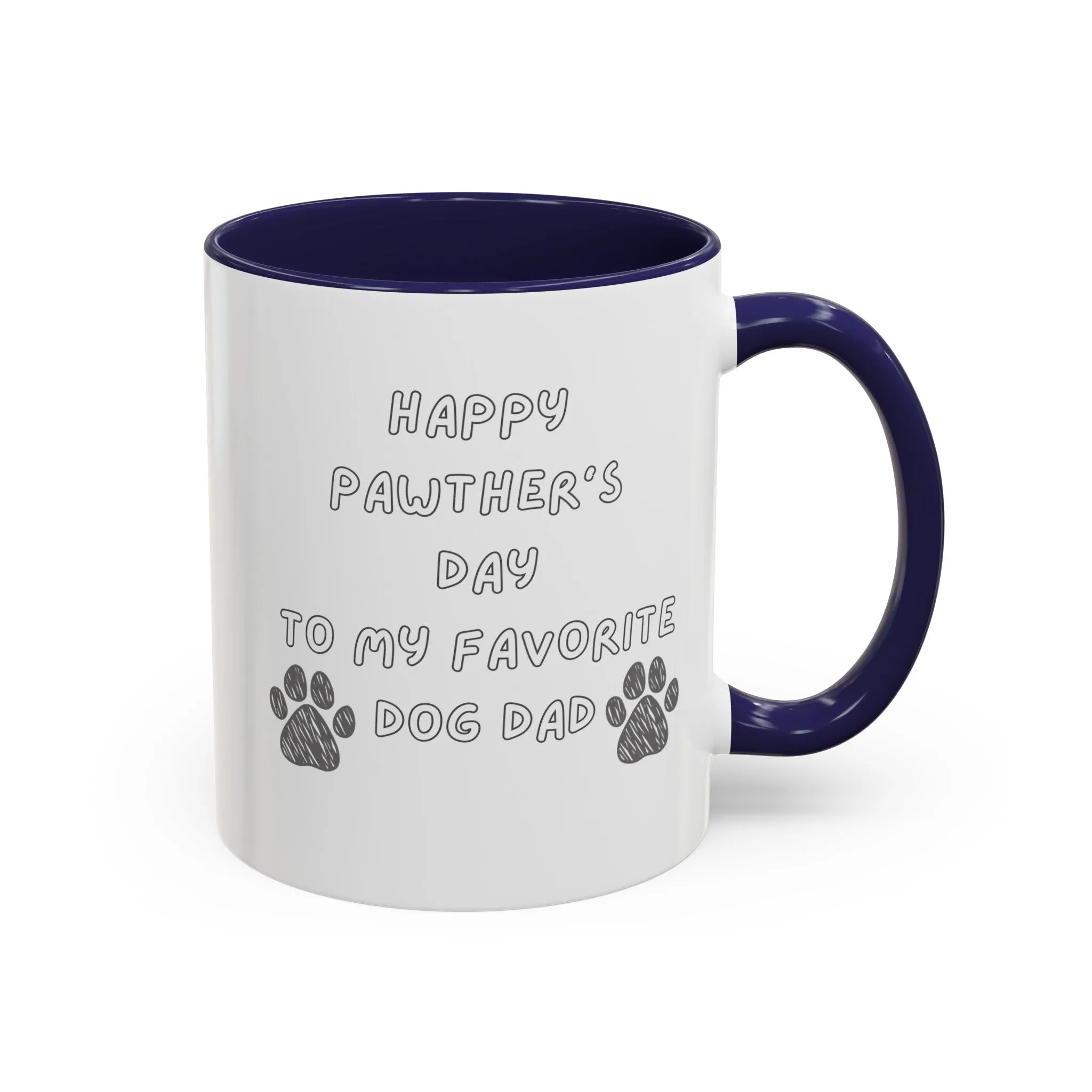 Happy Pathers Day Coffee Mug, Gift for Him, Dog Dad Gift, Gift for Dad, Fathers Day Gift, Dog Lover Gift