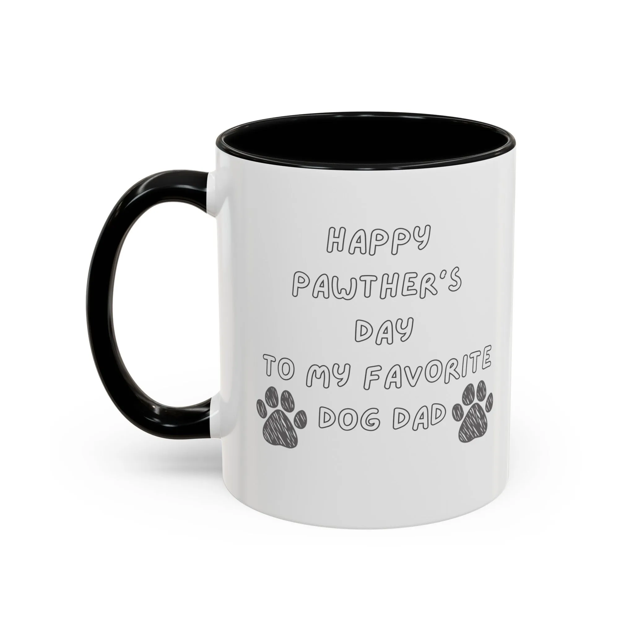 Happy Pathers Day Coffee Mug, Gift for Him, Dog Dad Gift, Gift for Dad, Fathers Day Gift, Dog Lover Gift