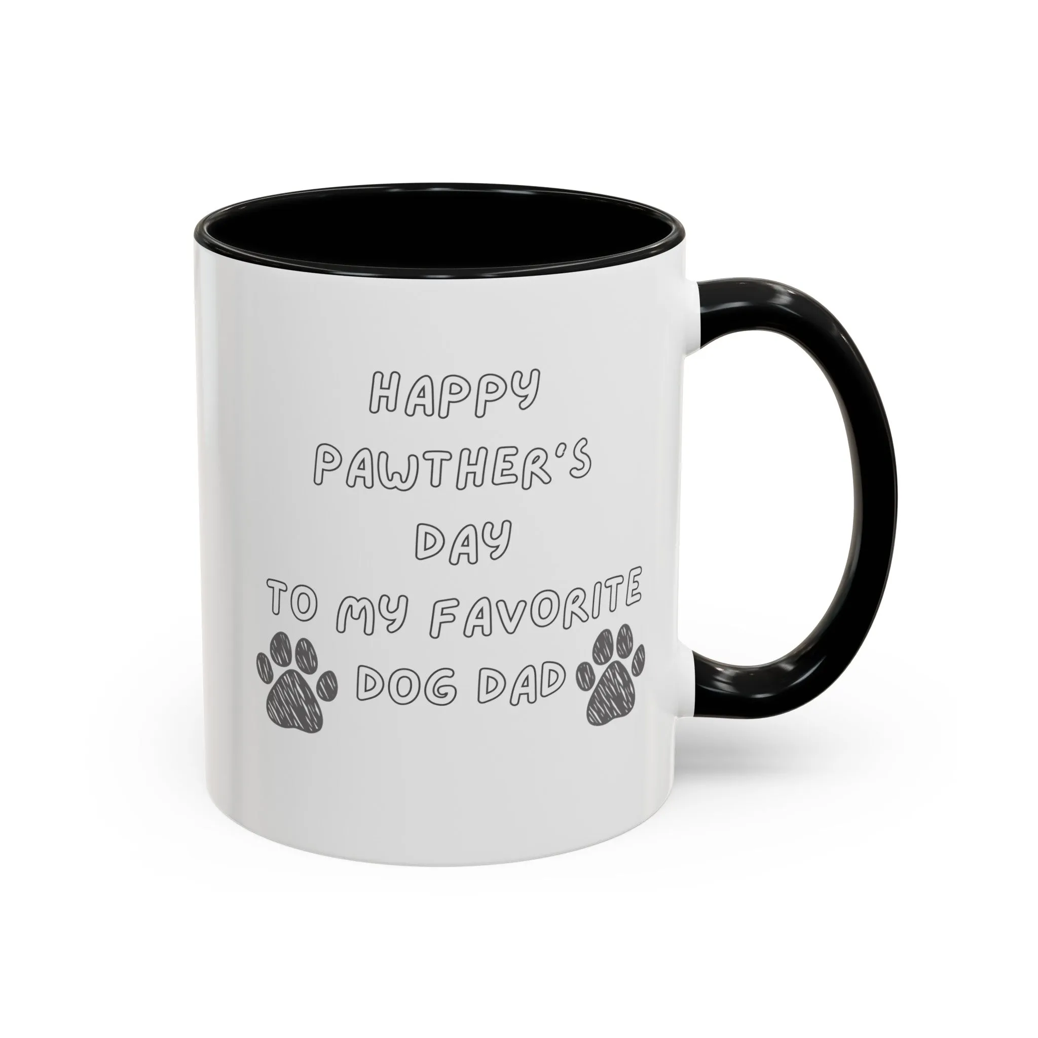 Happy Pathers Day Coffee Mug, Gift for Him, Dog Dad Gift, Gift for Dad, Fathers Day Gift, Dog Lover Gift